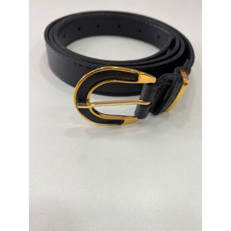 CINTO FIVELA DOURADA 