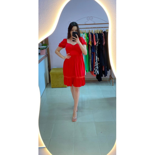 VESTIDO CURTO LAÇO BOJO VESTIDO CURTO LAÇO BOJO