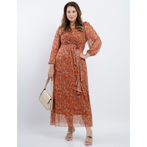 VESTIDO LONGO TULE ESTAMPADO  VESTIDO LONGO TULE ESTAMPADO