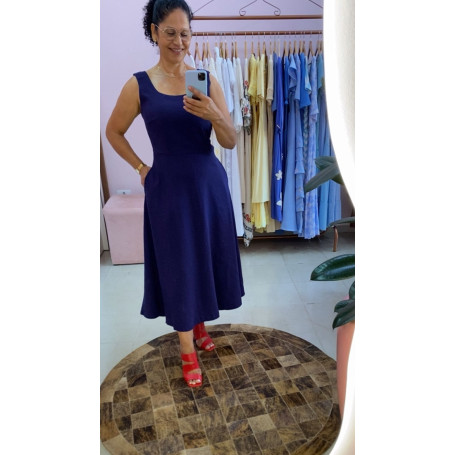 VESTIDO SEM MANGA VIKILI