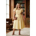 VESTIDO LONGO COM RECORTES 