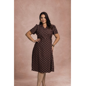 VESTIDO MIDI ALFAIATARIA POA